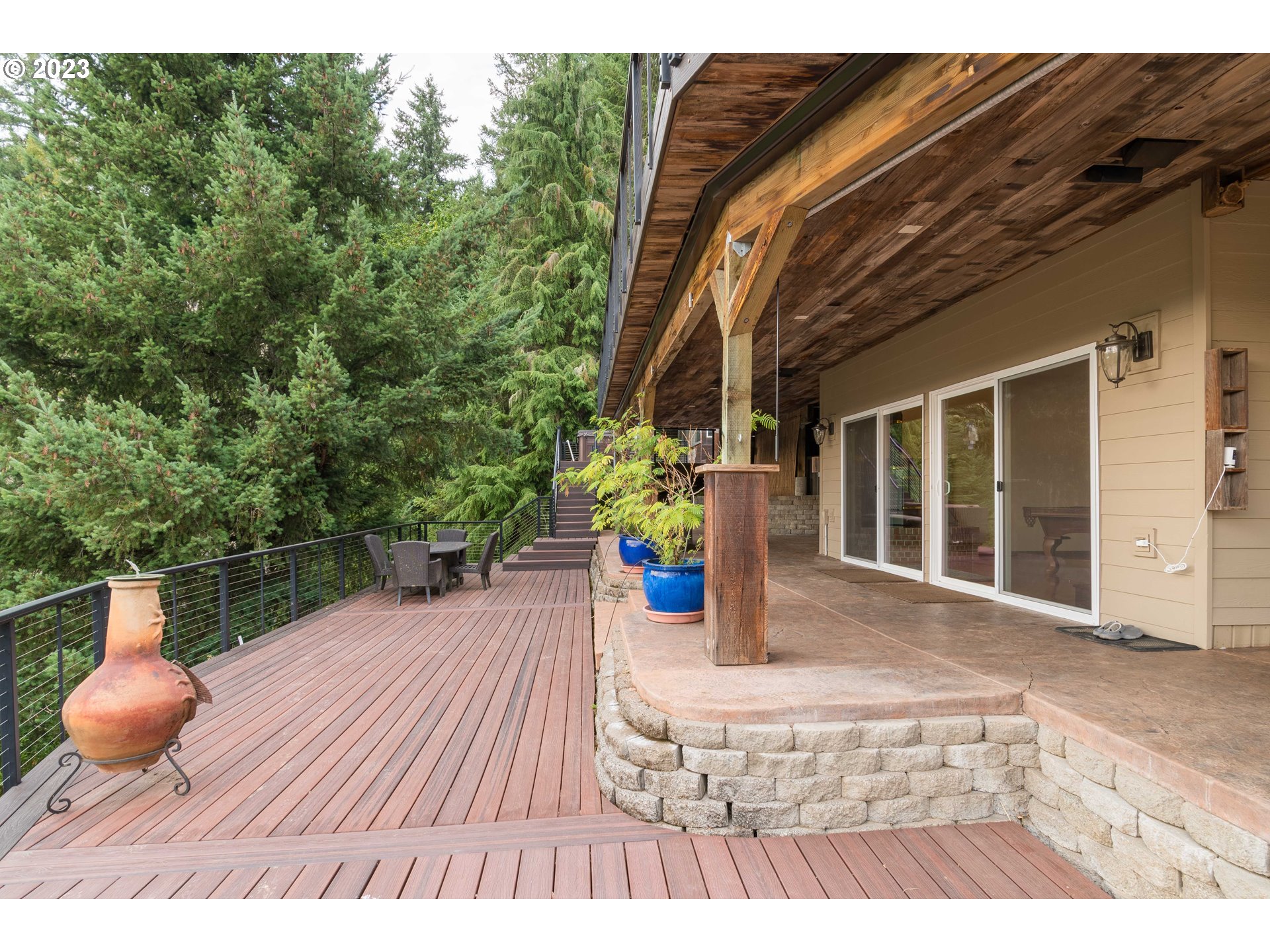 39350 Eagles Rest Road Dexter, OR 97431 - Photo 33 of 42 a view of a house with backyard and sitting area