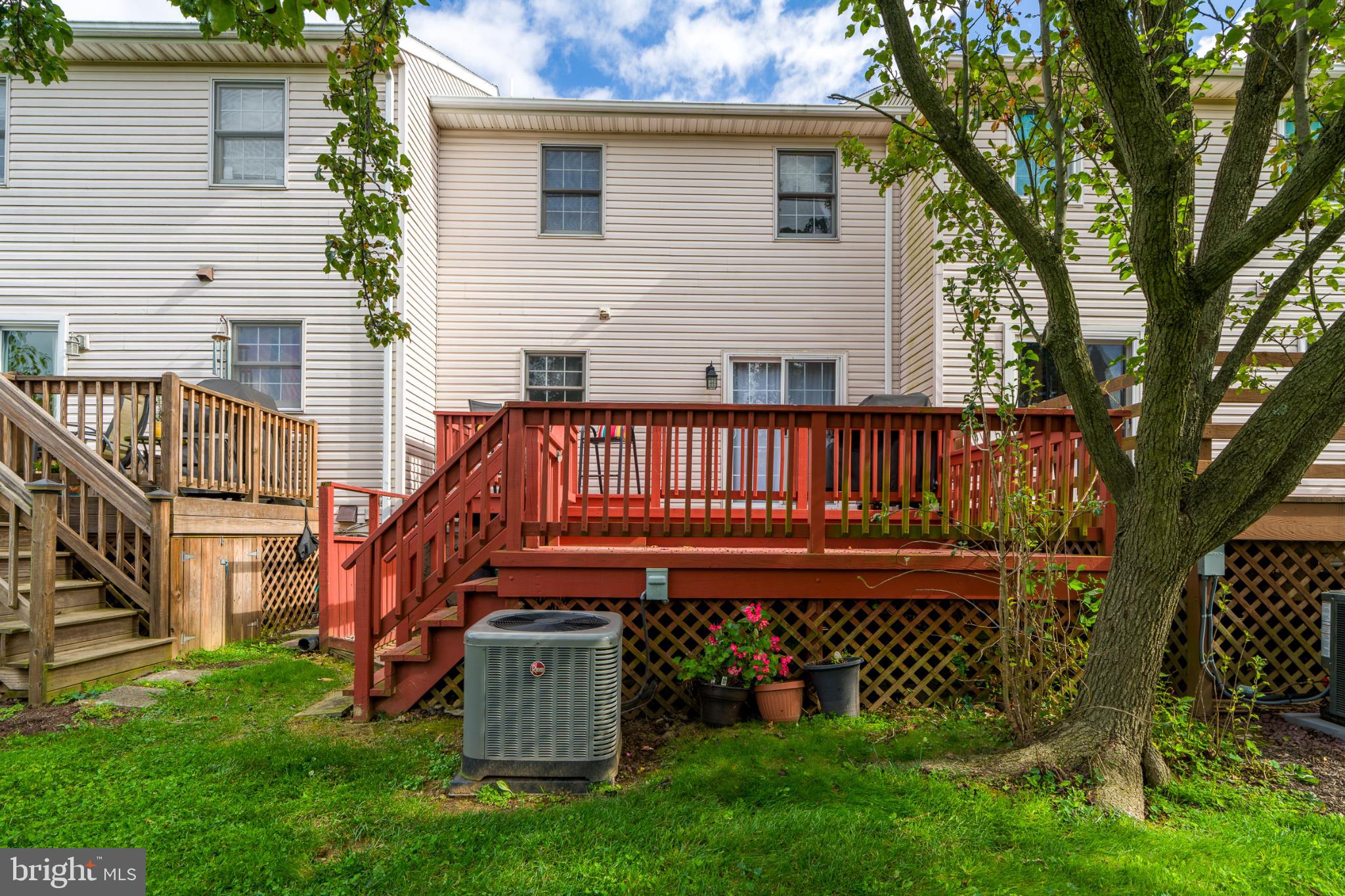 7 Brookfield Road Lititz, PA 17543 - Photo 25 of 28 a view of a deck with a table and chair swing