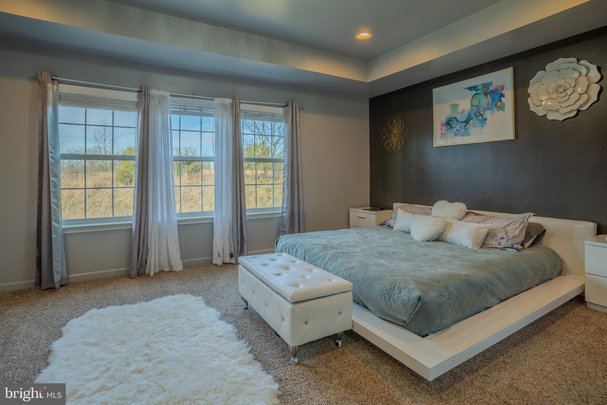 35 Landis Court Falling Waters, WV 25419 - Photo 23 of 64 a bedroom with a bed and glass window