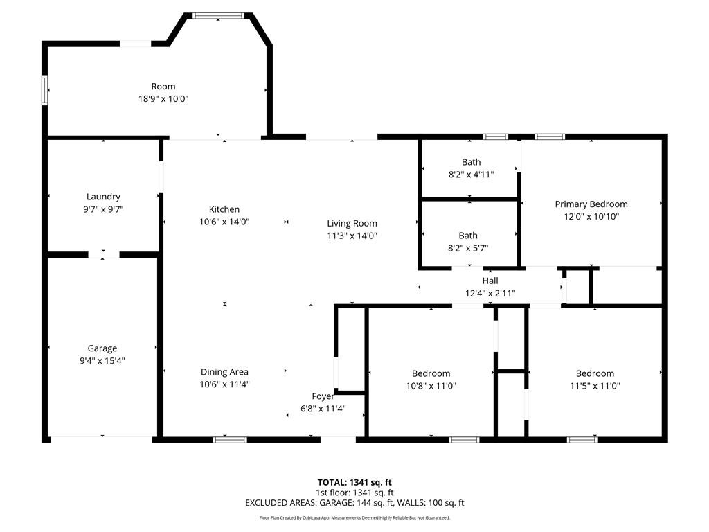 1808 Singer Way Lithonia, GA 30058 - Photo 36 of 37 a picture of a floor plan
