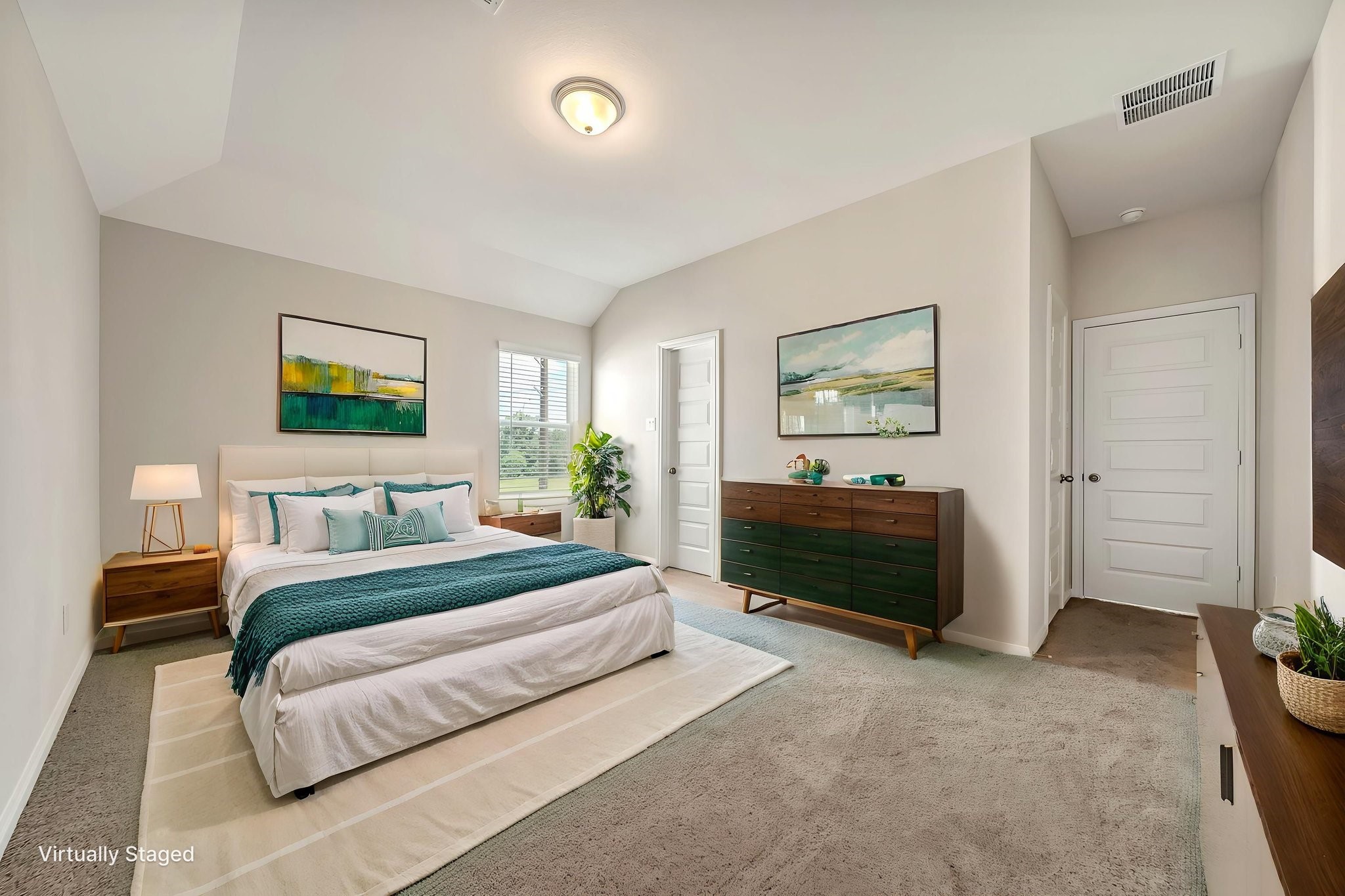 20629 Dynamic Court Humble, TX 77338 - Photo 17 of 26 a spacious bedroom with a bed and a couch