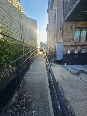 a view of a house with a outdoor space