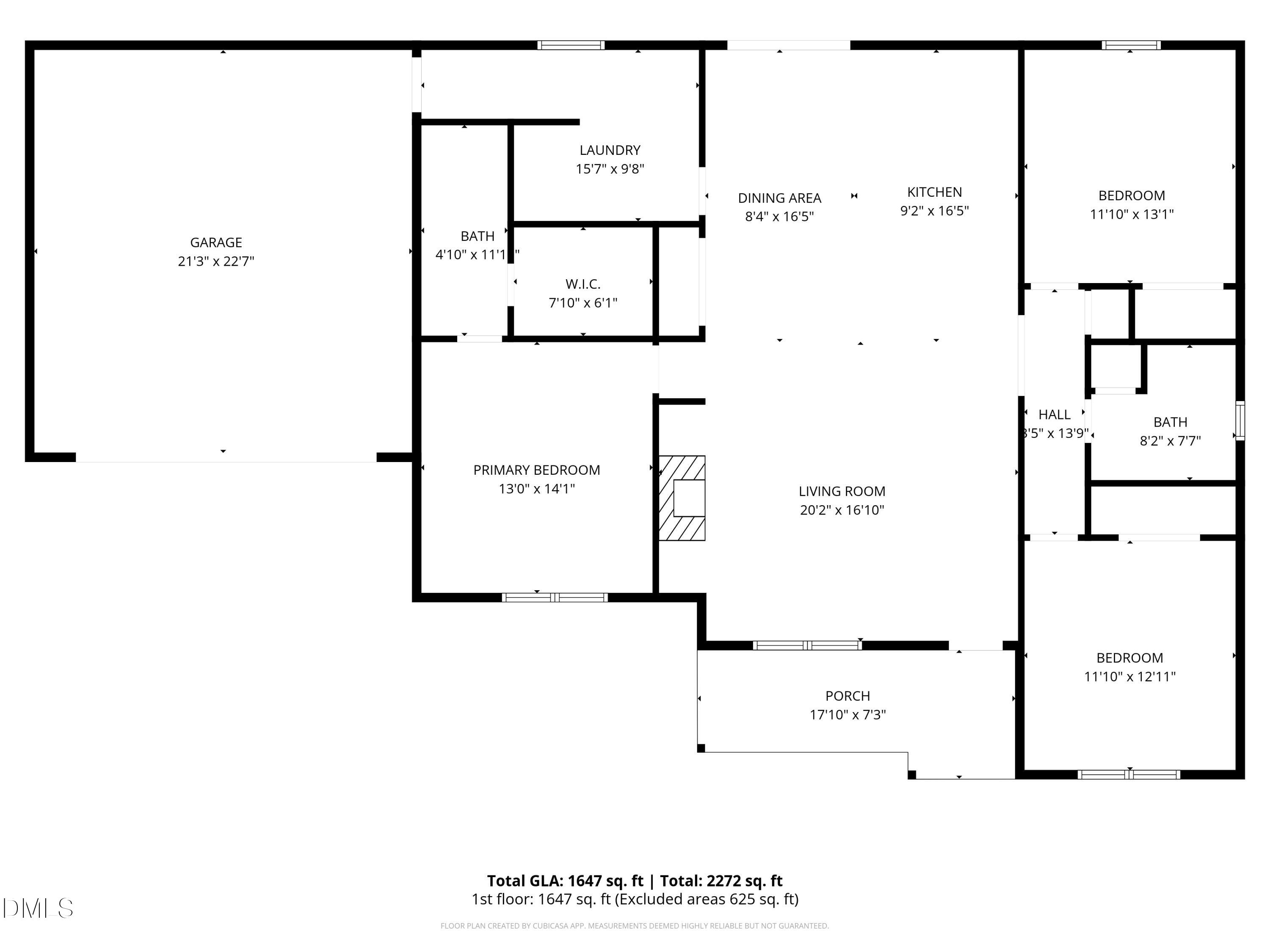4029 Needham Road Bailey, NC 27807 - Photo 21 of 21 1-Floorplan_1