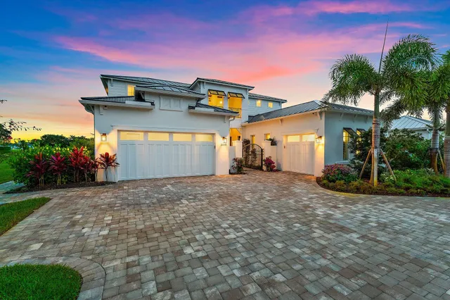 a view of outdoor space with swimming pool and wooden fence