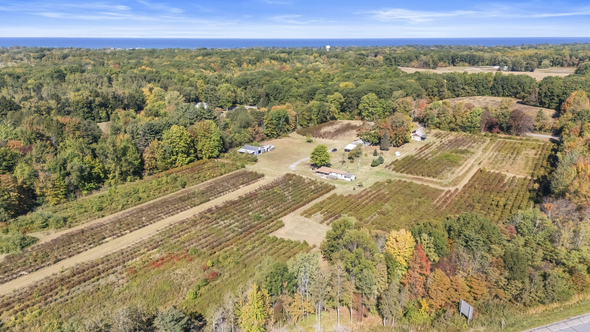 11160 Farina Road New Buffalo, MI 49117 - Photo 34 of 51 Aerial view