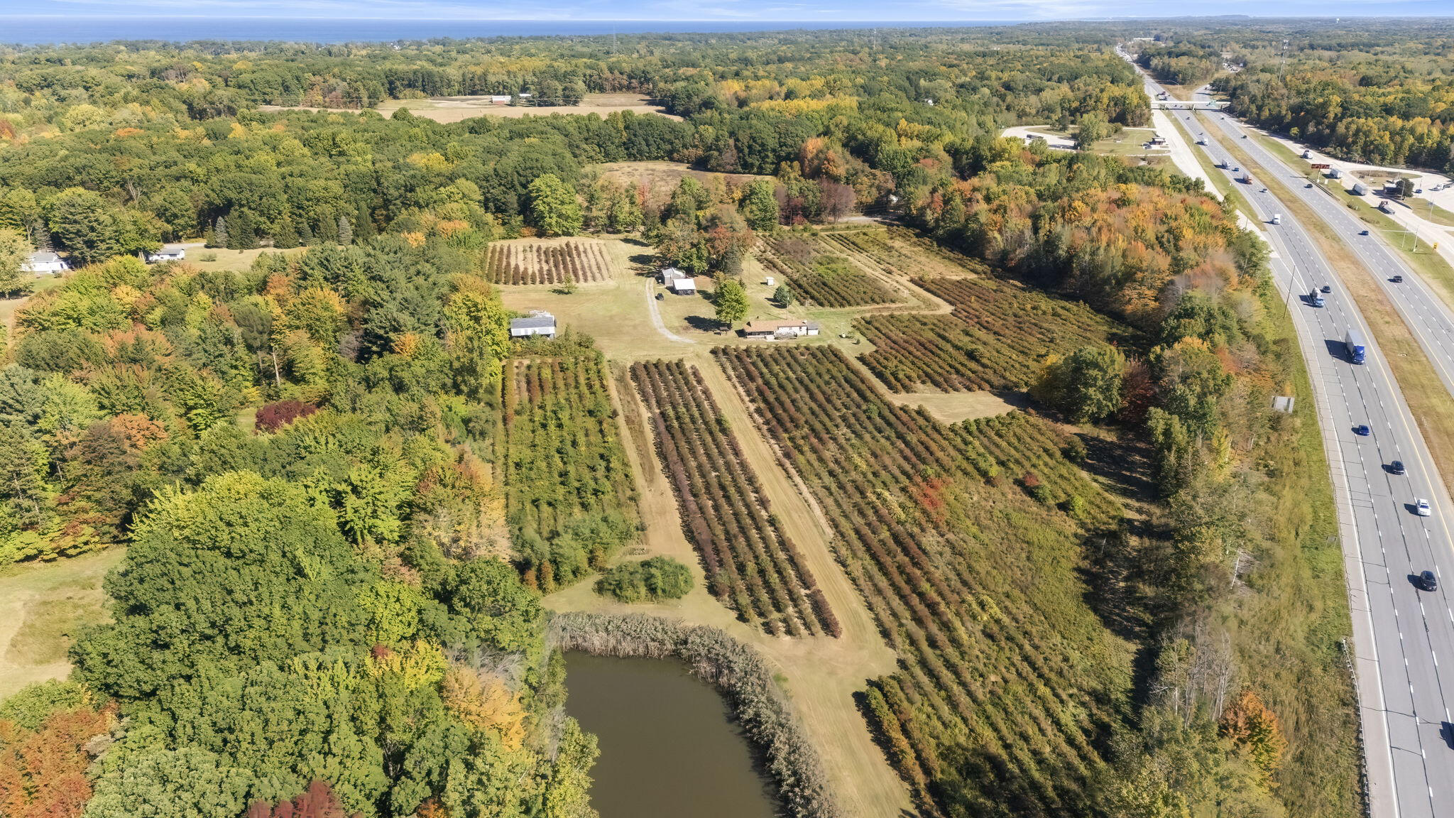 11160 Farina Road New Buffalo, MI 49117 - Photo 51 of 51 16.50 Acres aerial view