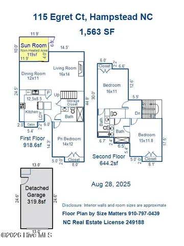 $315,000 | 115 Egret Court, Hampstead, NC 28443