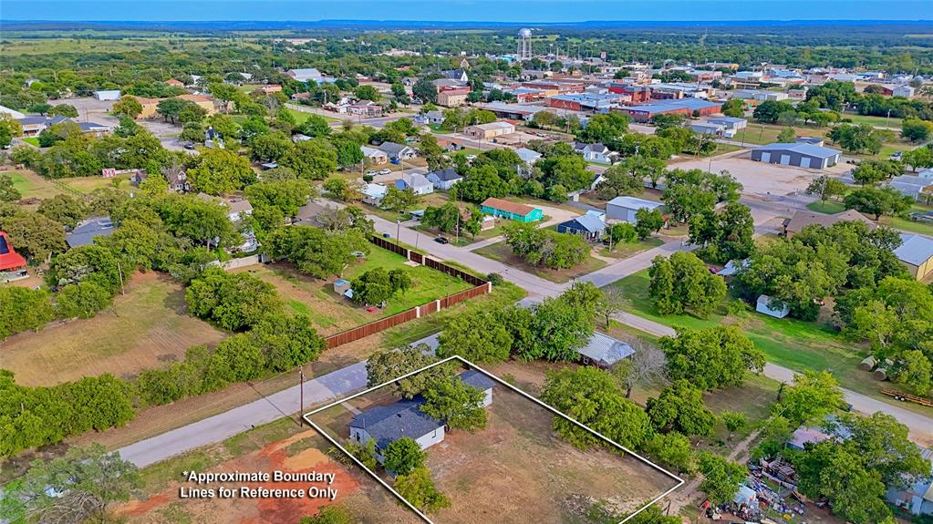 607 Baylor Street Nocona, TX 76255 - Photo 21 of 23 an aerial view of residential houses with outdoor space