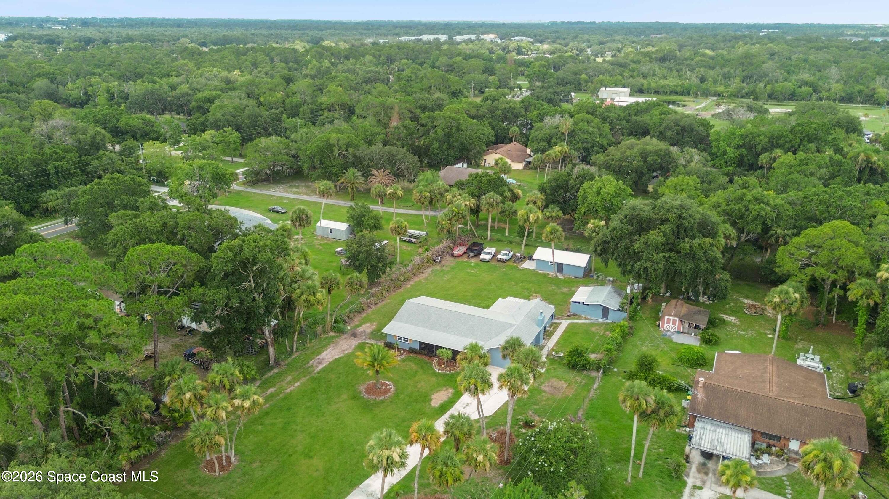 4105 Rector Road Cocoa, FL 32926 - Photo 2 of 49 Aerial of Property