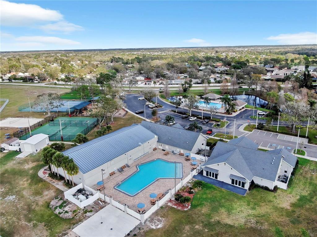 12657 Longcrest Drive Riverview, FL 33579 - Photo 51 of 55 an aerial view of a house with a garden