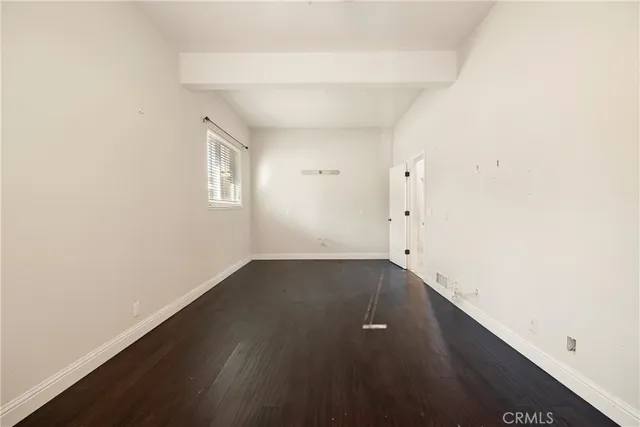 a view of a porch with wooden floor and outer view