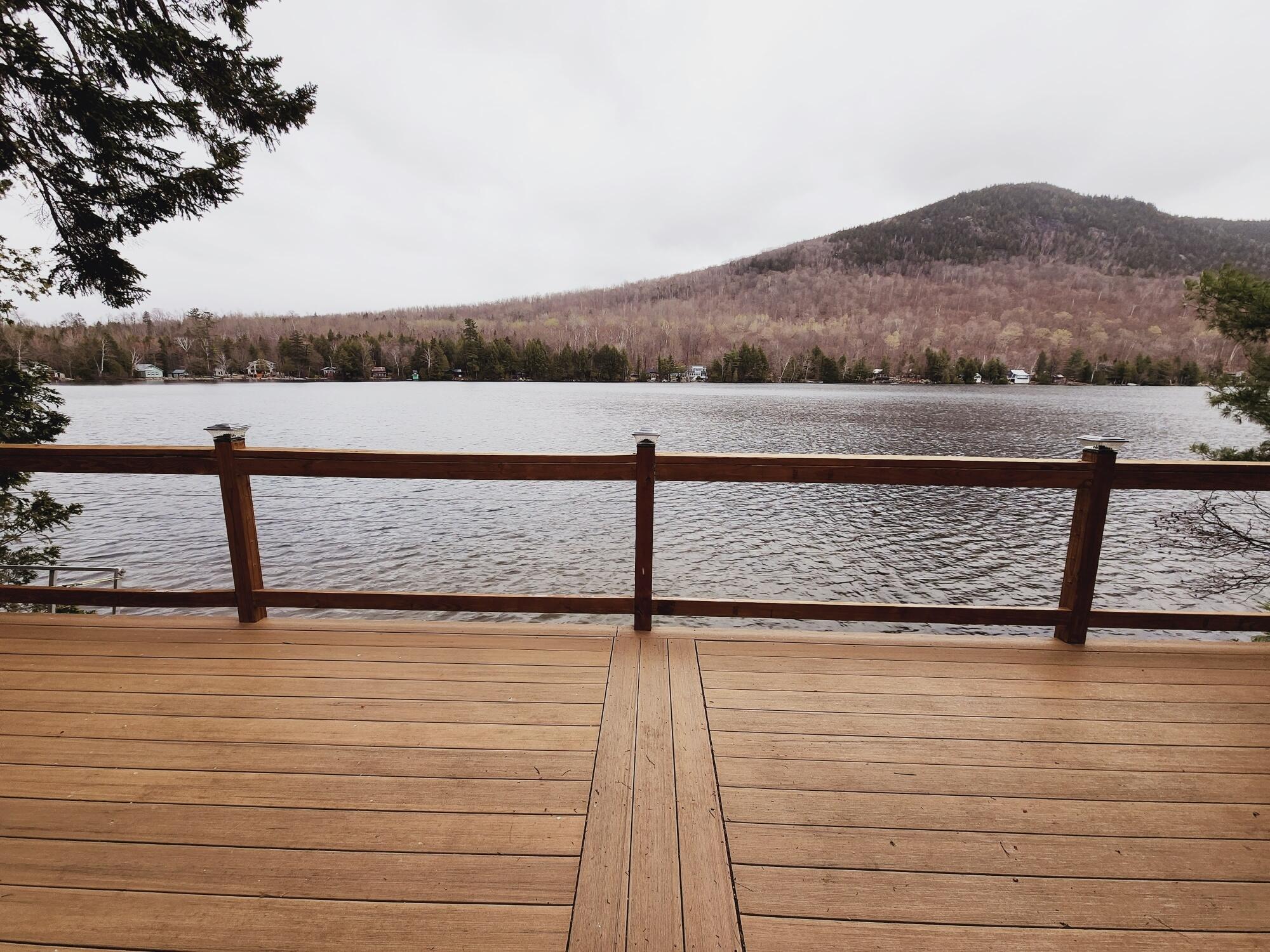 142 West Shore Road Roxbury, ME 04275 - Photo 4 of 39 4 Front Deck and View