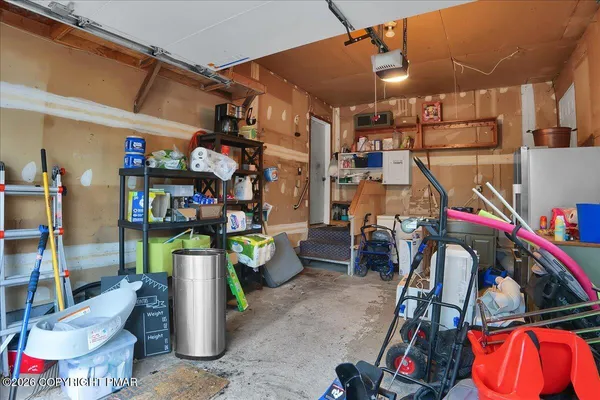 a view of storage and utility room