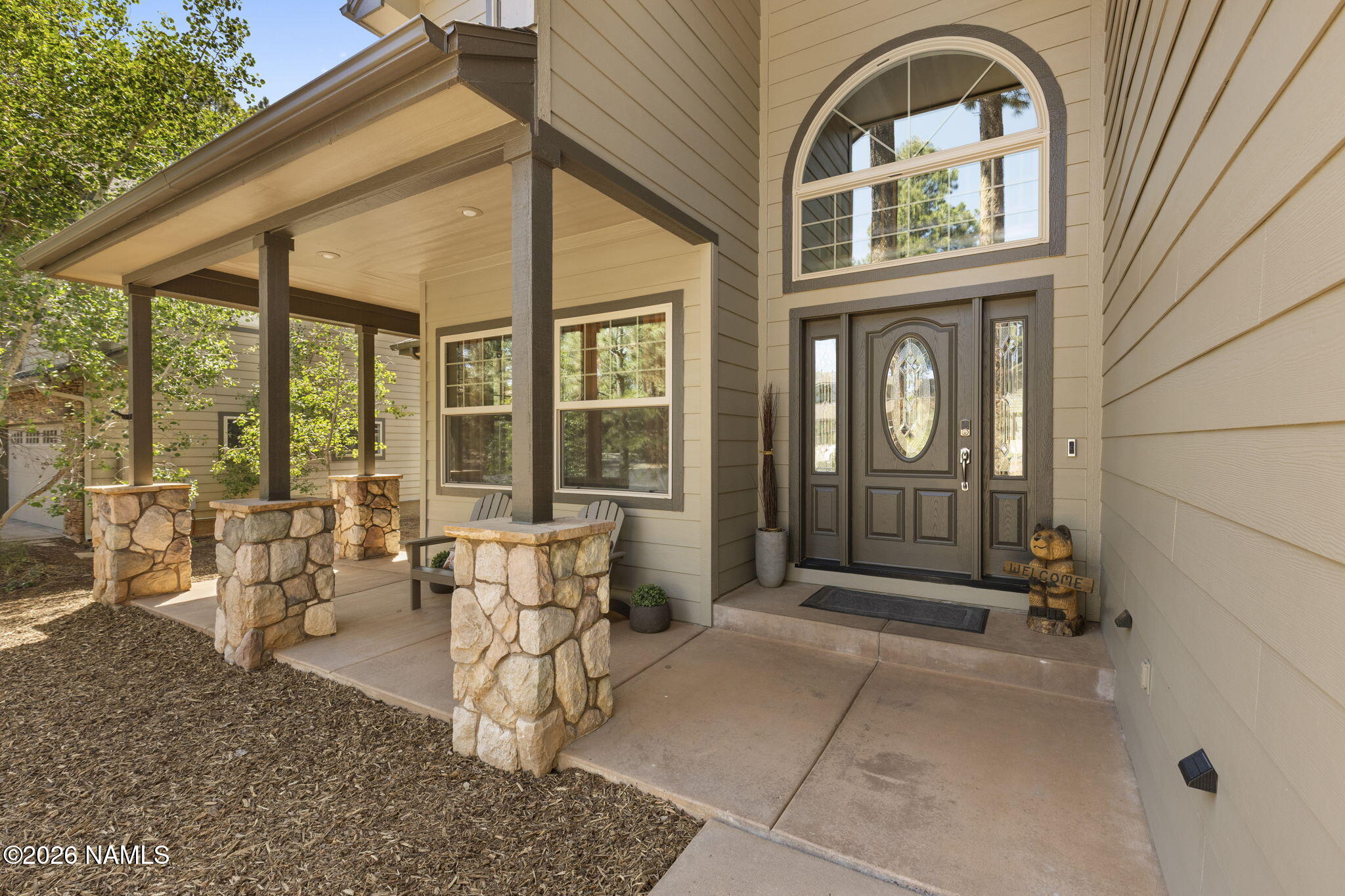 3495 West Lead Rope Flagstaff, AZ 86005 - Photo 3 of 49 Front Door & Patio Area
