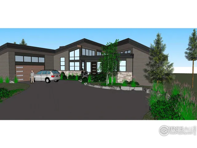 a view of a city with mountains in the background