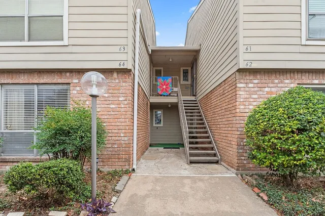 a view of front door