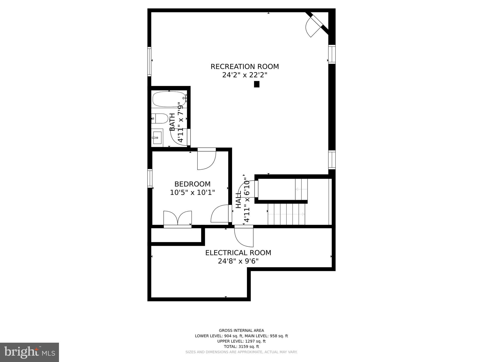 712 Luke Road Middle River, MD 21220 - Photo 40 of 41 Floor Plan