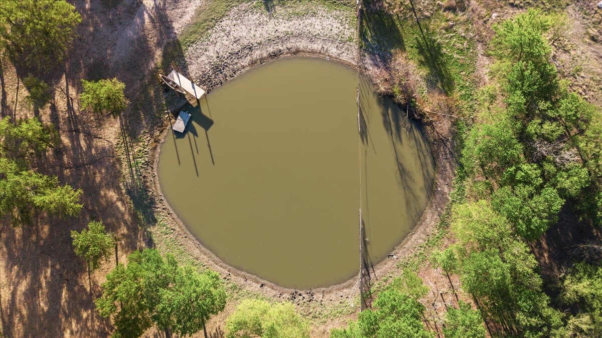 17309 Skog Road Elgin, TX 78621 - Photo 8 of 17 Aerial view of a nearby body of water