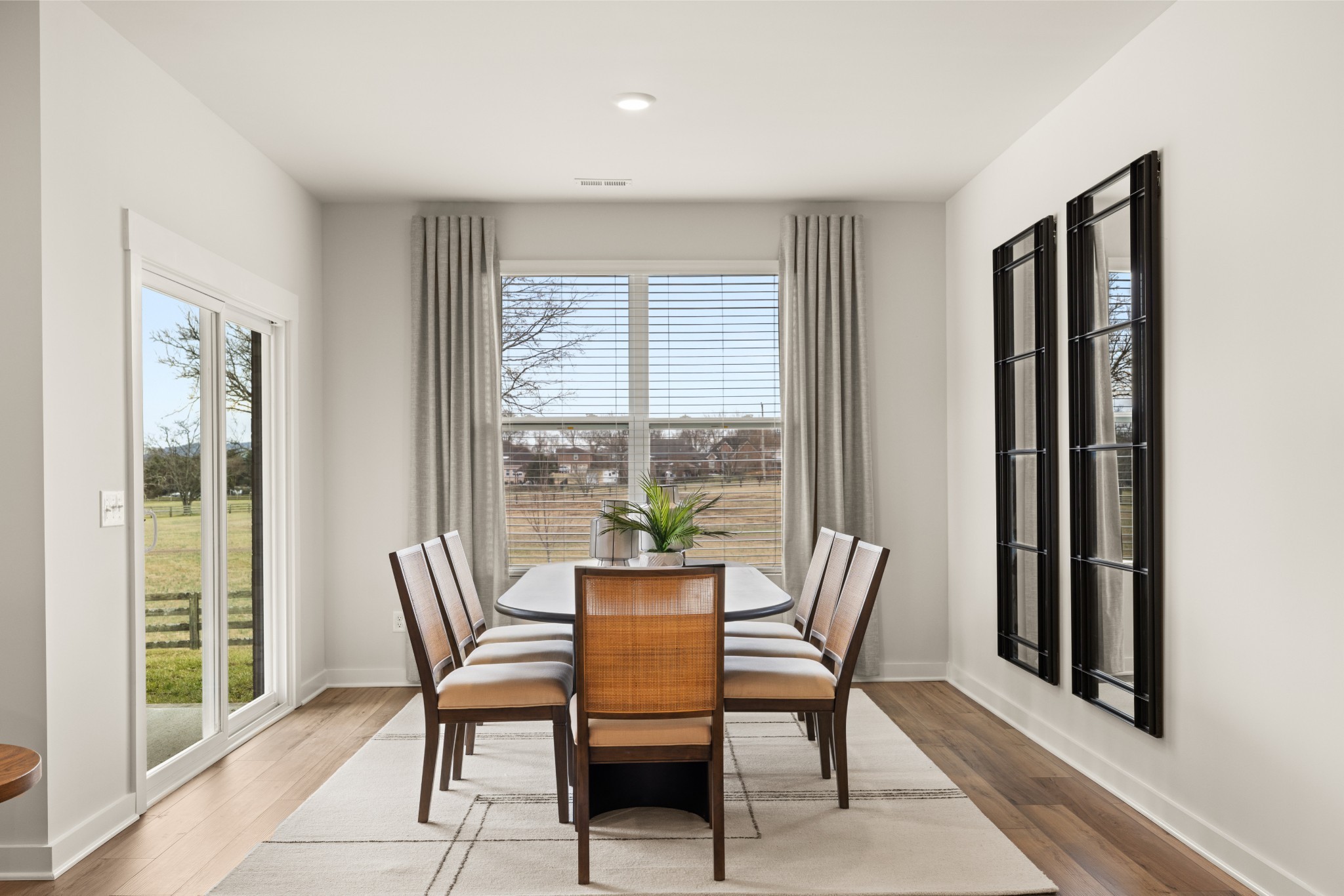 1237 Leavell Lane Murfreesboro, TN 37130 - Photo 16 of 53 a dining room with furniture and large windows