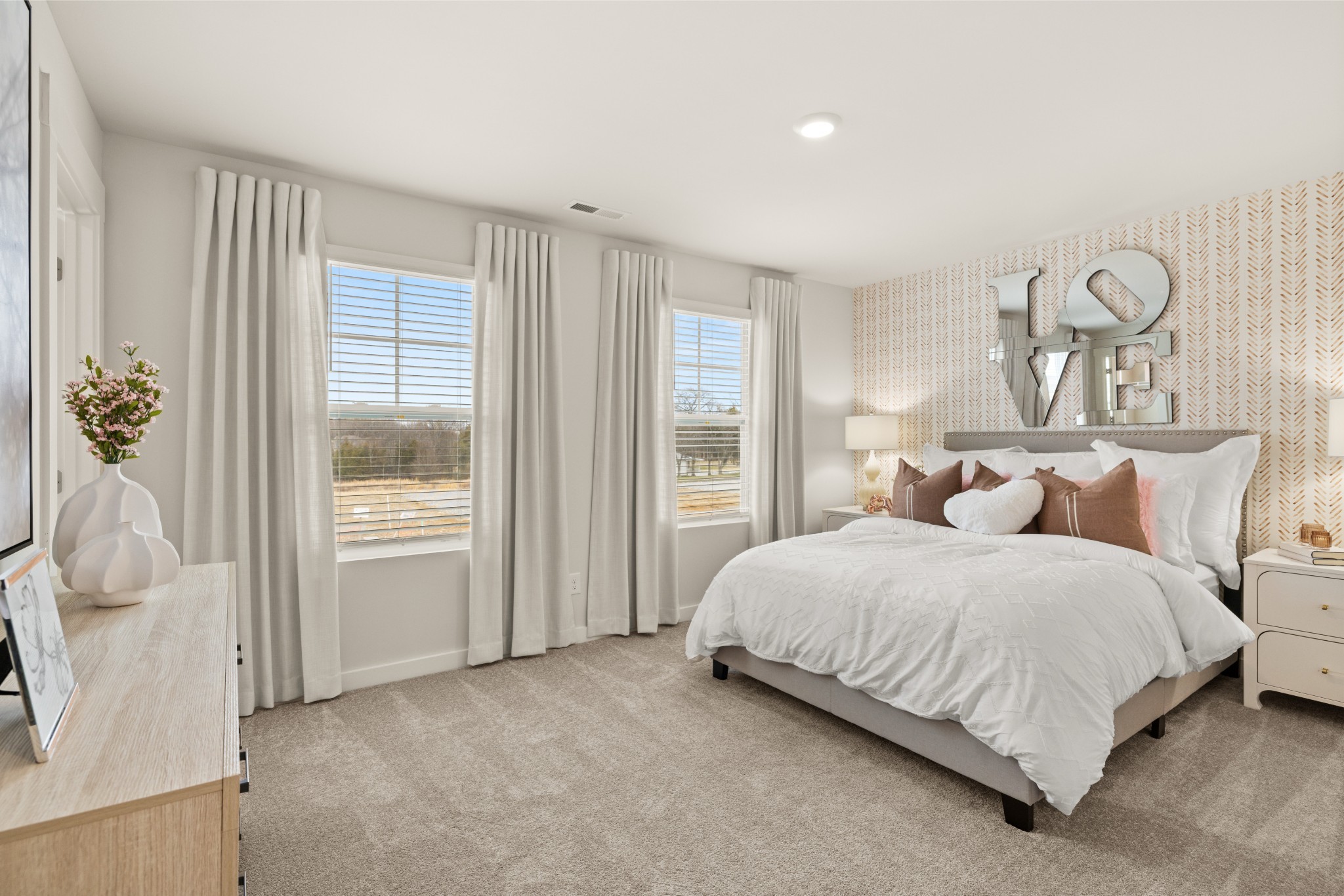 1237 Leavell Lane Murfreesboro, TN 37130 - Photo 45 of 53 a spacious bedroom with a bed and a window