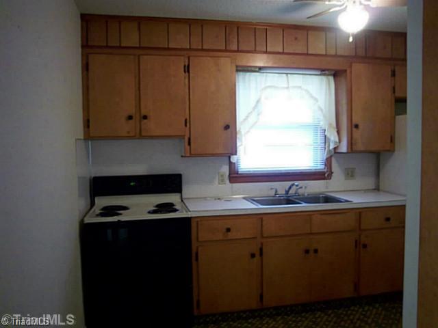 3111 Central High Point High Point, NC 27260 - Photo 12 of 13 Kitchen. Nice size kitchen with eat in area in apartment. refrigerator included.