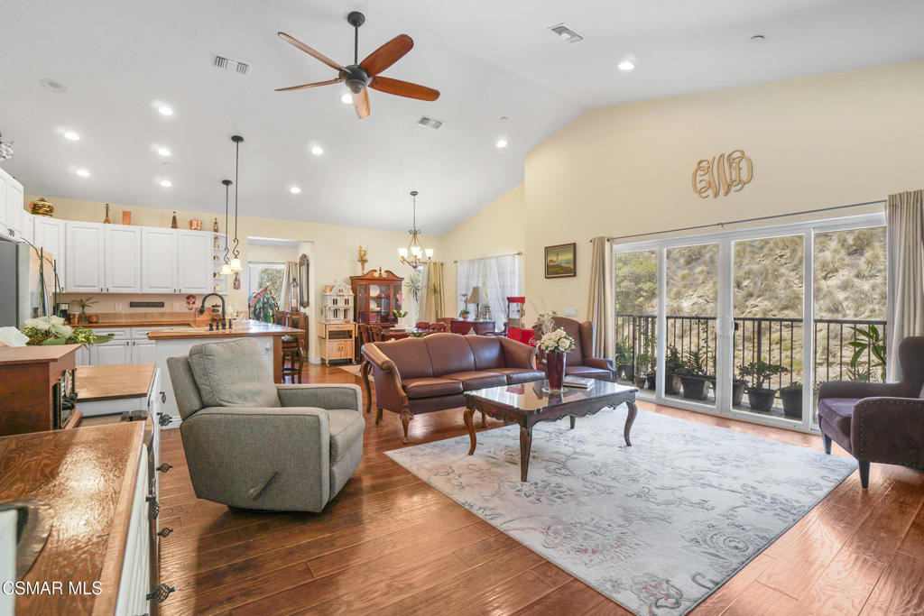 7368 Santa Susana Pass Road Simi Valley, CA 93063 - Photo 16 of 48 a living room with furniture and a large window