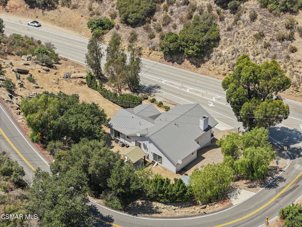 7368 Santa Susana Pass Road Simi Valley, CA 93063 - Photo 45 of 48 an aerial view of a house with a yard