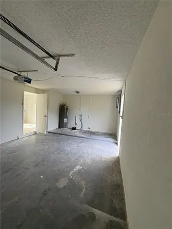 a view of backyard of house