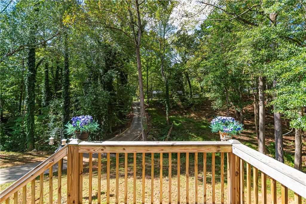 3336 Donna Way Gainesville, GA 30504 - Photo 27 of 30 a view of a balcony with mountain view