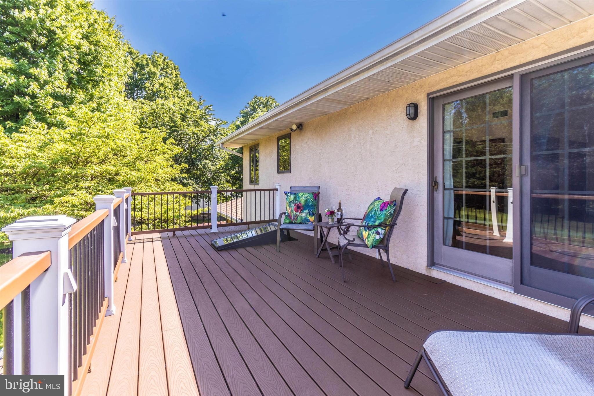 712 Brookhaven Road Wallingford, PA 19086 - Photo 35 of 65 Trex Deck off Primary Bedrm