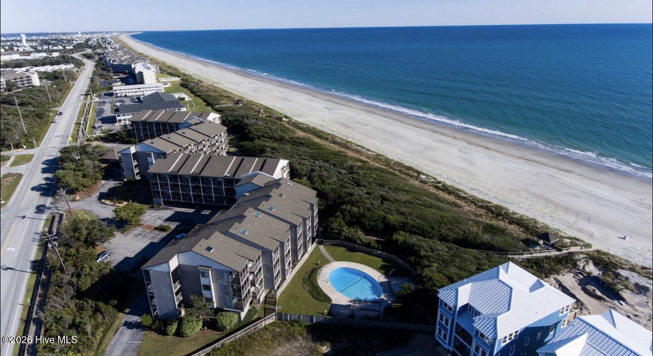 2511 West Fort Macon Road, Unit 211B Atlantic Beach, NC 28512 - Photo 31 of 38 Aerial view towards AB
