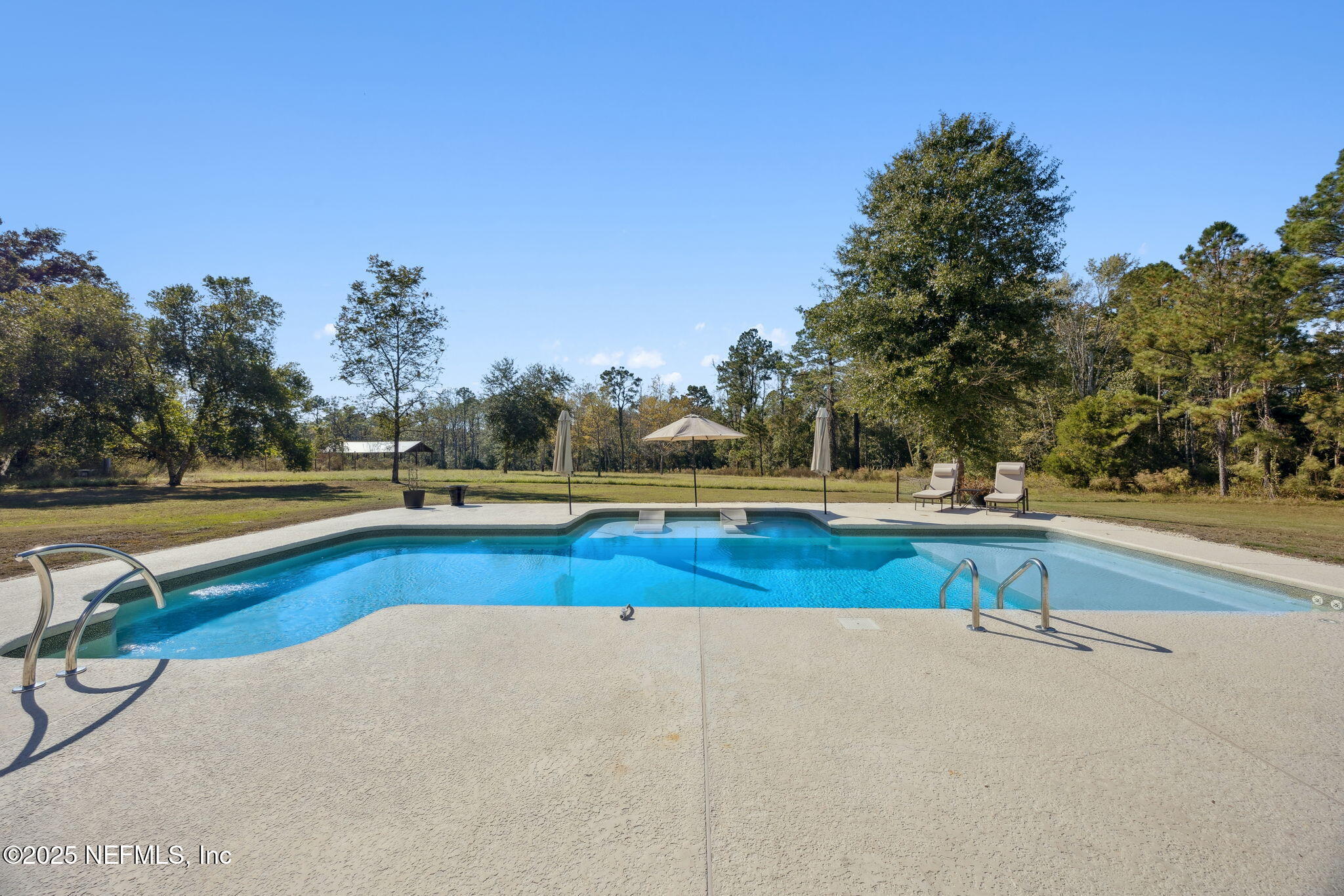 272272 Conner-Nelson Hilliard, FL 32046 - Photo 5 of 75 a view of swimming pool with large trees