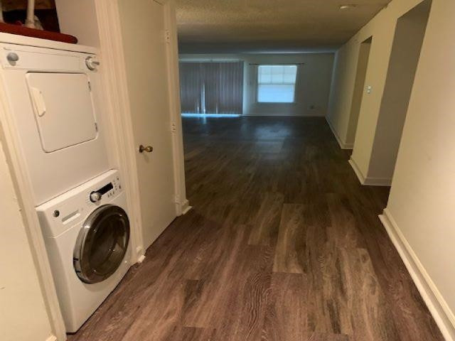 2520 Avent Ferry Road, Unit 102 Raleigh, NC 27606 - Photo 2 of 9 a view of a hallway with washer and dryer