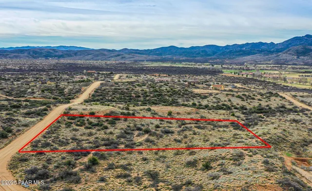 a view of a city with a mountain