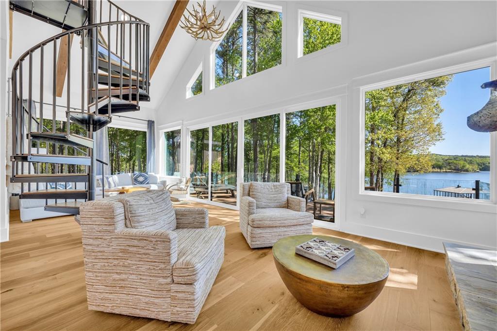 1132 Edgewater Trail Toccoa, GA 30577 - Photo 35 of 51 a living room with furniture and a large window