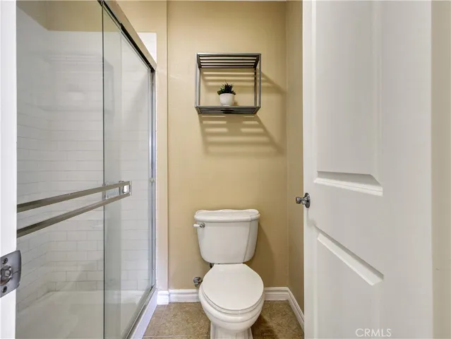 a bathroom with a toilet