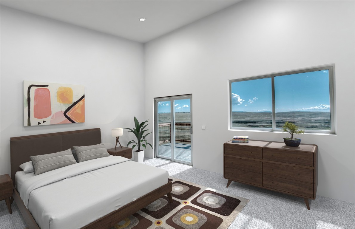 344 Redhill Road Fairplay, CO 80440 - Photo 20 of 34 a bed room with a bed and a window