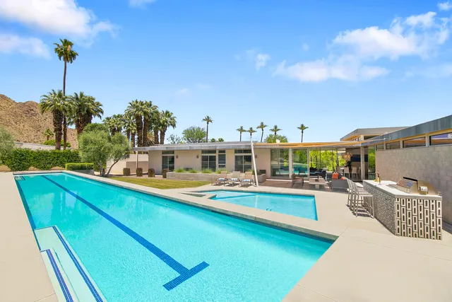a house view with a outdoor space