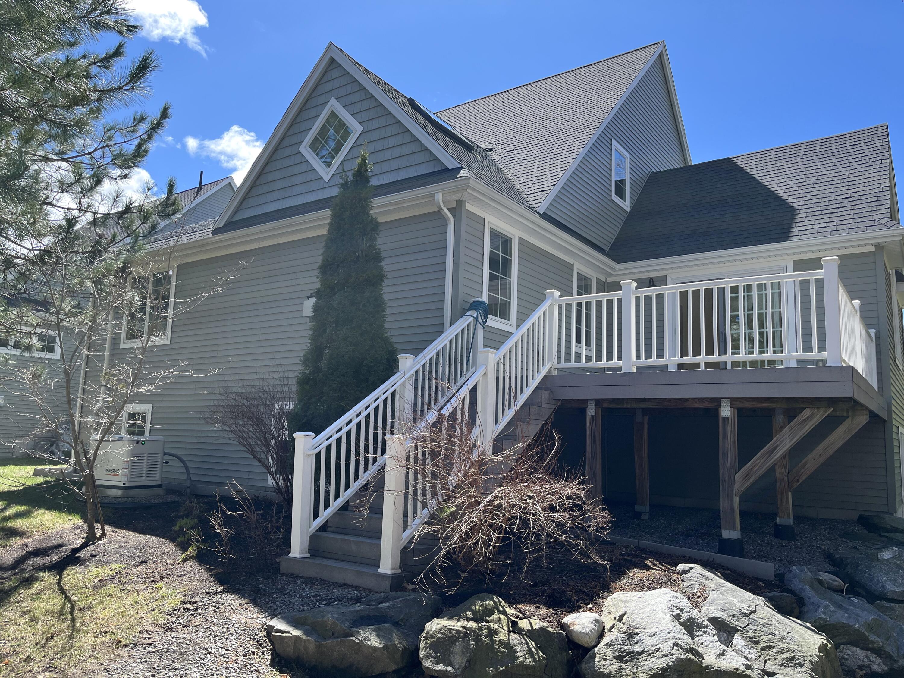 4 Iris Way, Unit 50 Brunswick, ME 04011 - Photo 29 of 31 Spring Rear Deck