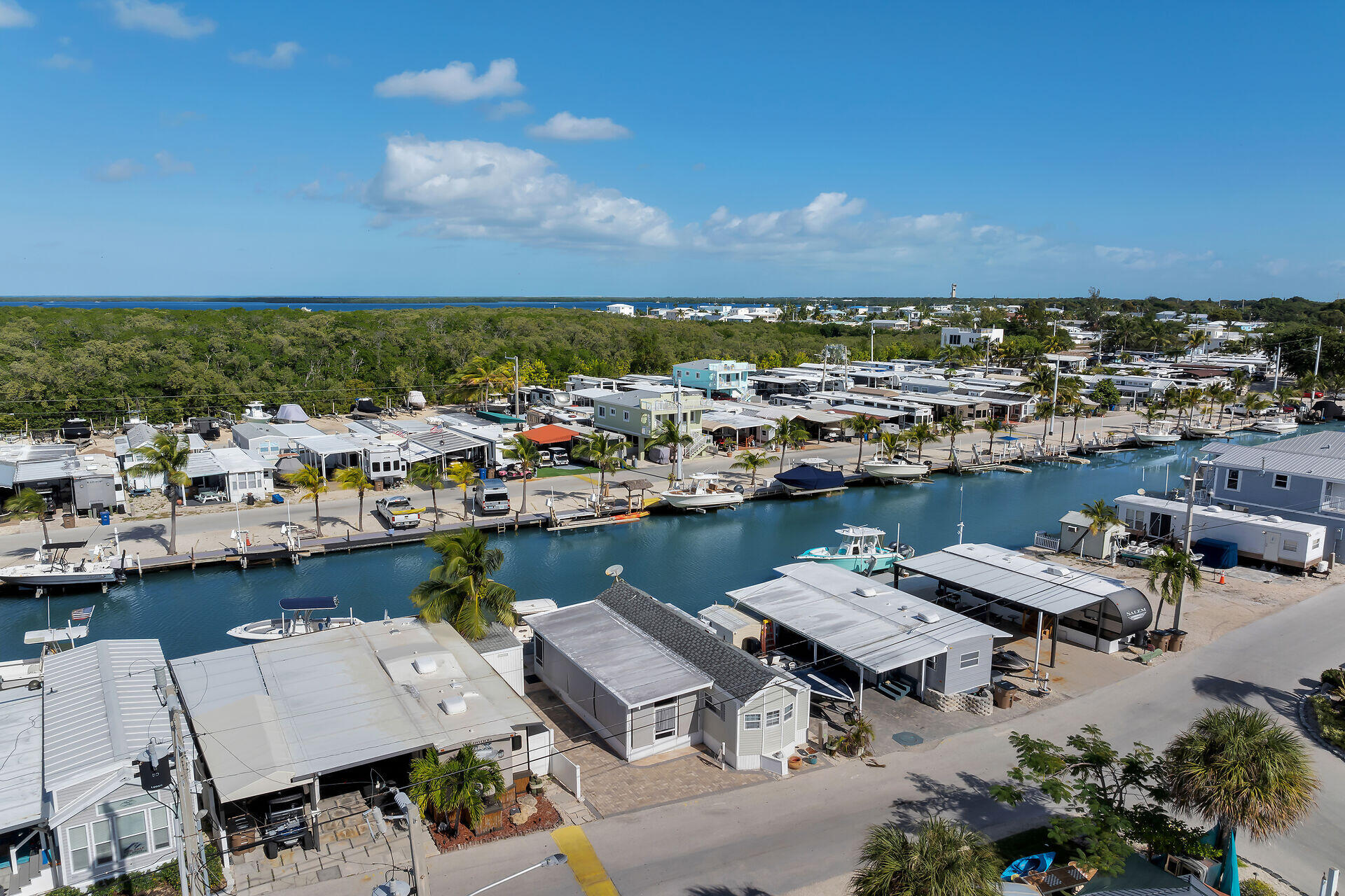 325 Calusa Street, Unit 213 Key Largo, FL 33037 - Photo 27 of 60 an aerial view of a house with lake view