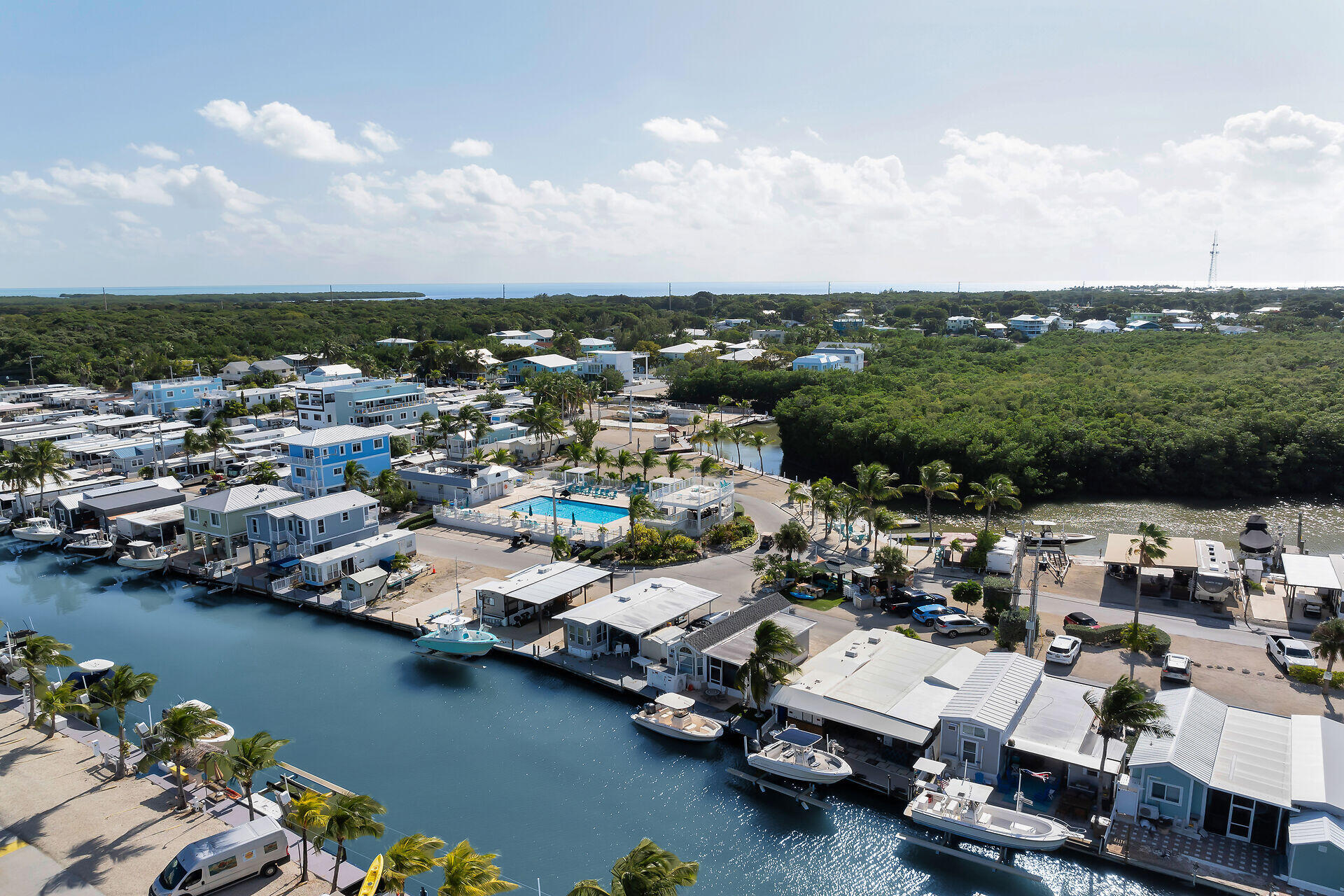 325 Calusa Street, Unit 213 Key Largo, FL 33037 - Photo 34 of 60 an aerial view of a city with lake view