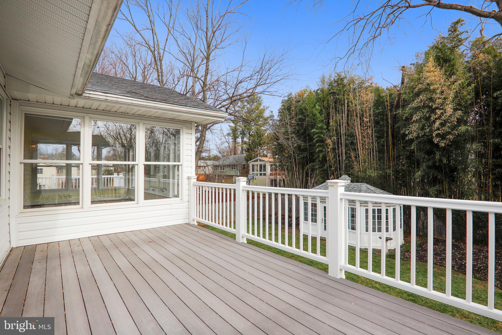 11817 Smoketree Road Potomac, MD 20854 - Photo 22 of 60 Deck off master bedroom