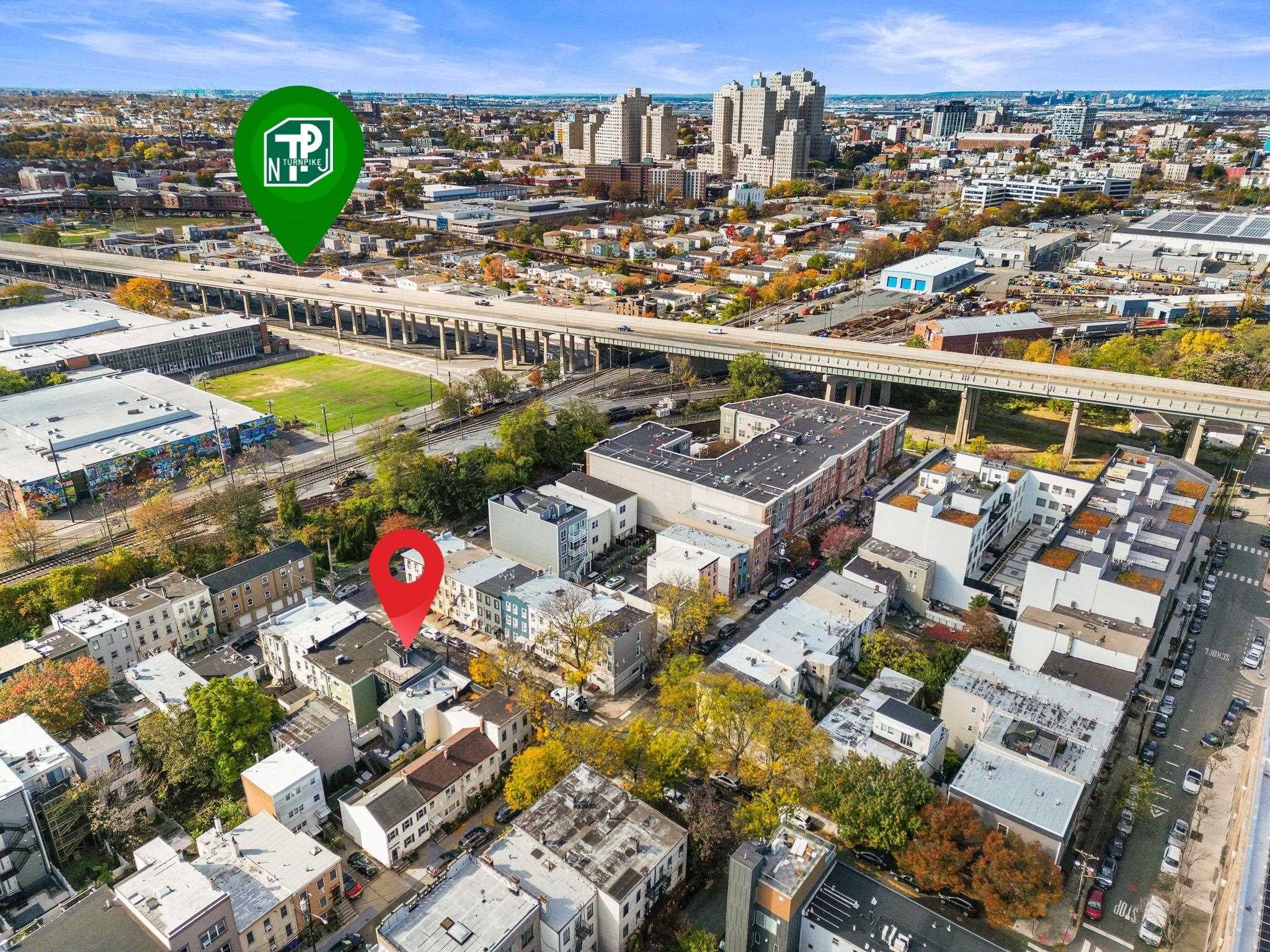 82 Colgate Street, Unit 1 Jersey City, NJ 07302 - Photo 13 of 13 a view of a city