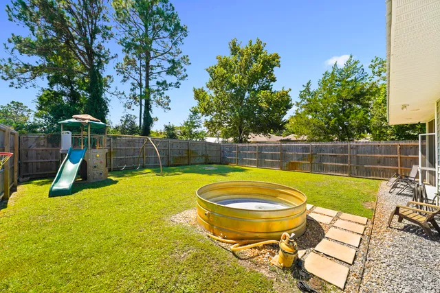 a front view of a house with a patio