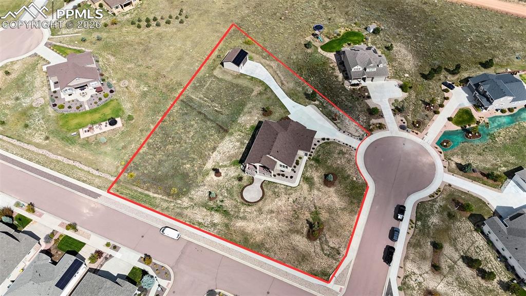 3718 Sky Rim Court Colorado Springs, CO 80908 - Photo 47 of 49 Property lines are approximate and NOT a survey.
