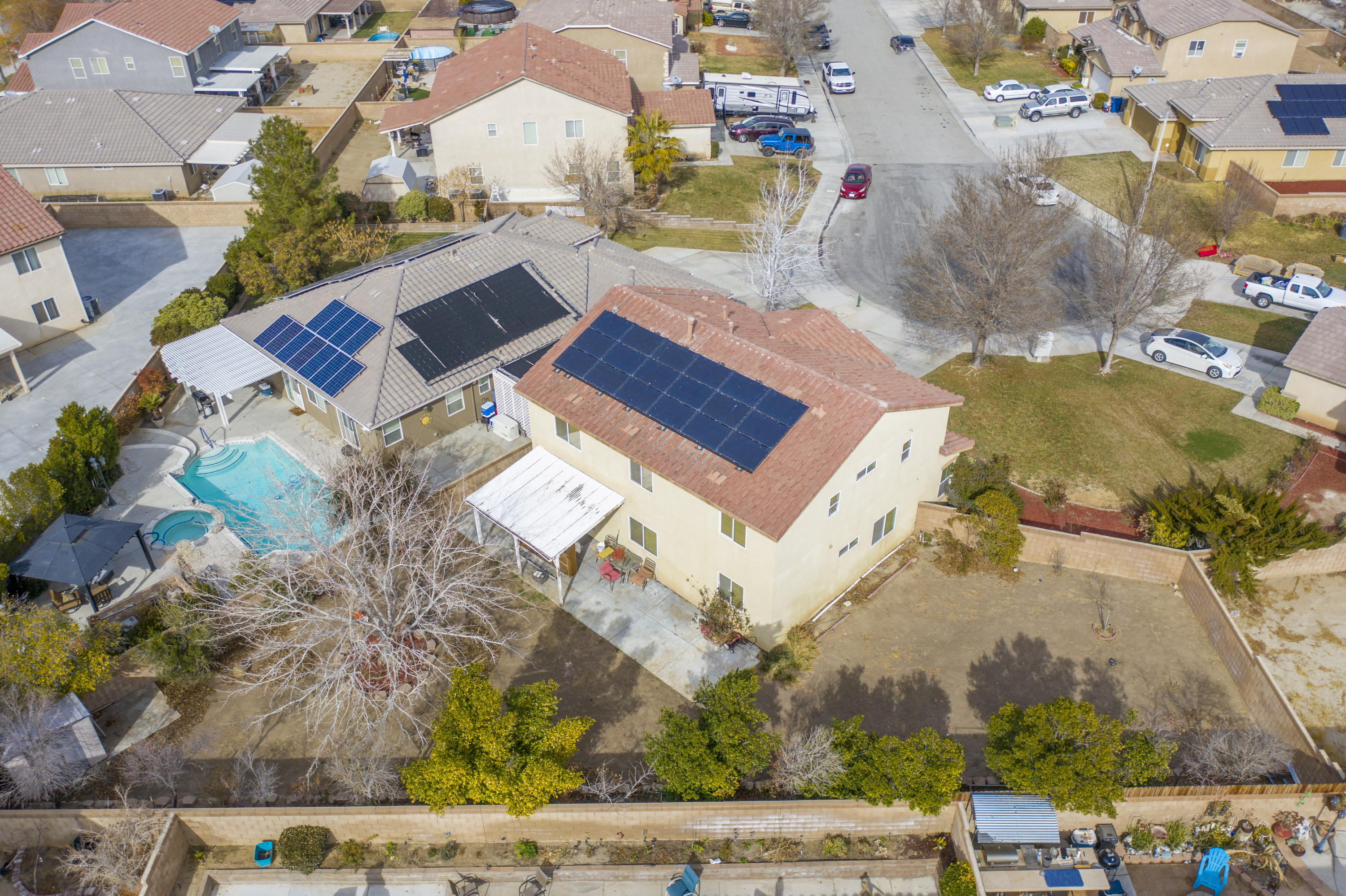 43635 Dana Drive Lancaster, CA 93535 - Photo 3 of 20 a view of a city with tall buildings