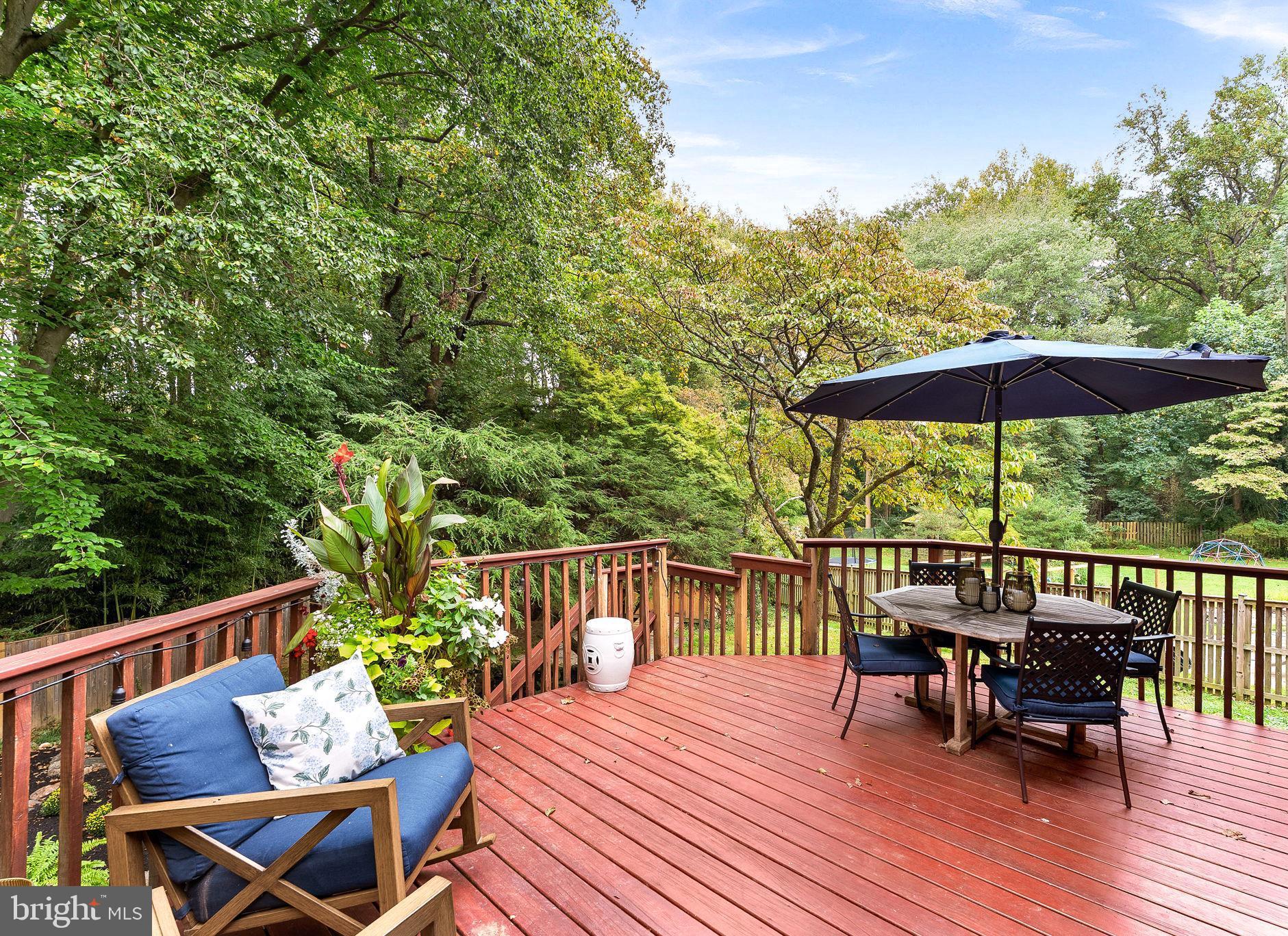 10903 Troy Road Rockville, MD 20852 - Photo 38 of 53 Deck with steps to ground