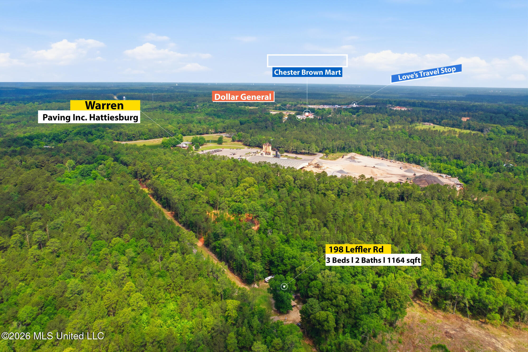 198 Leffler Road Hattiesburg, MS 39401 - Photo 40 of 43 40_dji_0029e