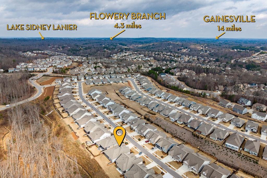 6954 Scenic Overlook Trace Flowery Branch, GA 30542 - Photo 50 of 55 a view of a city