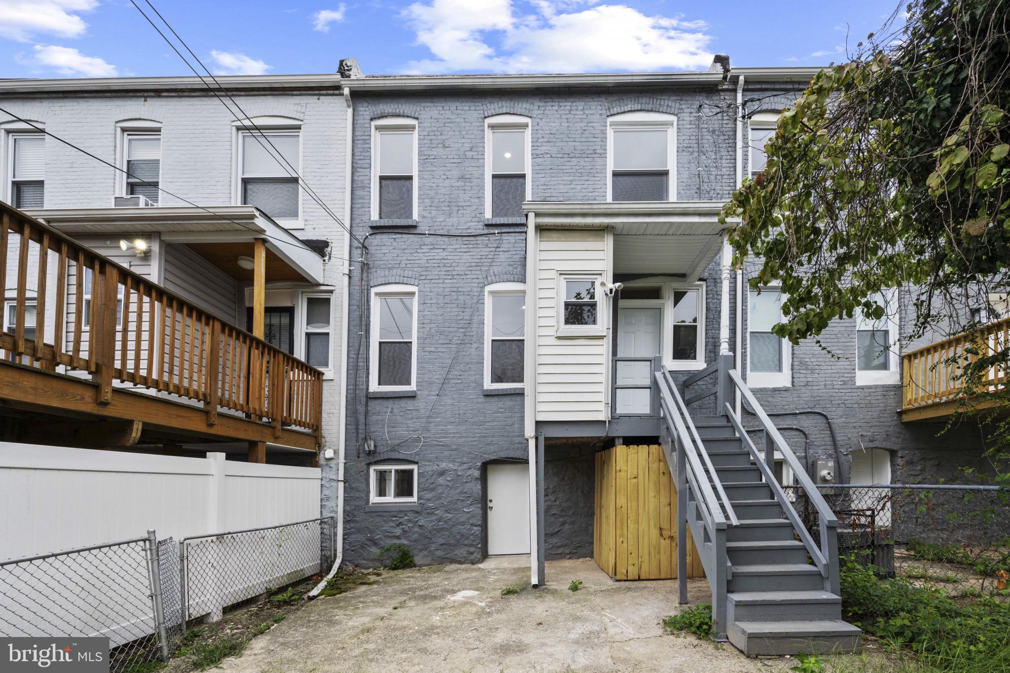 3030 Windsor Avenue Baltimore, MD 21216 - Photo 29 of 34 Rear view of the Home
